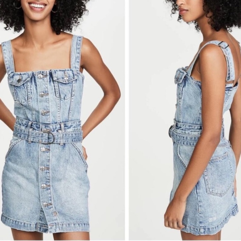 Ksubi denim deejay dress karma size xs